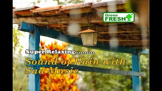Smooth Sound of Rain, Natural Thunder, Soft Music Piano 60 Minute screenshot 2