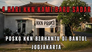 KKN students from the JOGJA CAMPUS occupy an extreme post in Bantul Regency #truestory
