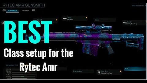 BEST class setup for the Rytec AMR sniper(with clips)