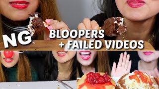 BLOOPERS + FAILED VIDEOS | Kim&Liz ASMR