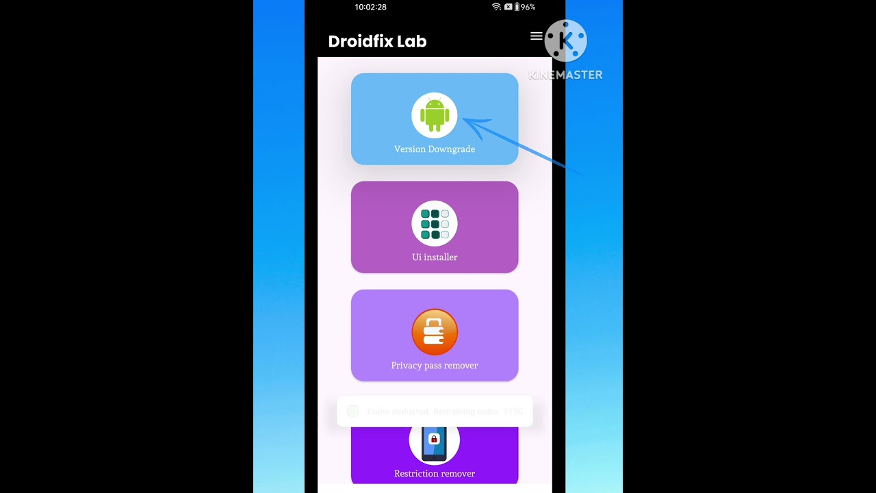How to downgrade android version 13 to 10 vivo