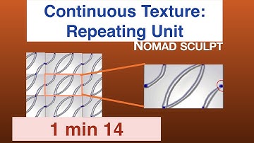 Part 1: Make Alpha for Continuous Brush Texture | Nomad Sculpt | Continuous texture part 1