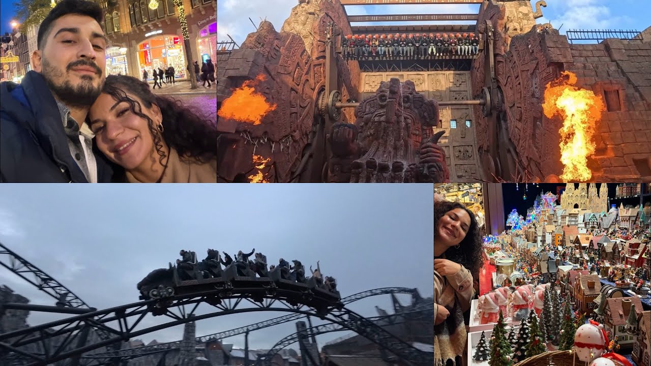 Phantasialand Günlük Vlog 2026 | Roller Coaster, Macera & Havai Fişek Gösterisi Tüm Gün!