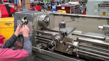 15092 Clausing Colchester 13″ Geared Head Lathe, www.vanderzielmachinery.com