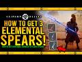 How To Get 3 INSANE ELEMENTAL SPEARS! Lightning, Fire &amp; Bismuth Spears - Crimson Desert Weapon Guide
