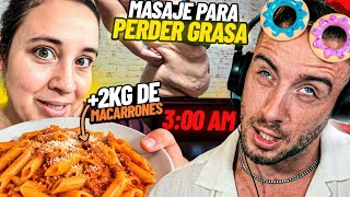 ANDREA SE INFLA a COMER por LAS NOCHES😐 Dieta de Recorte de Pasos: 1000 en toda la semana😱