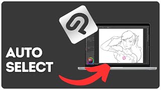 How to use auto select on Clip Studio?