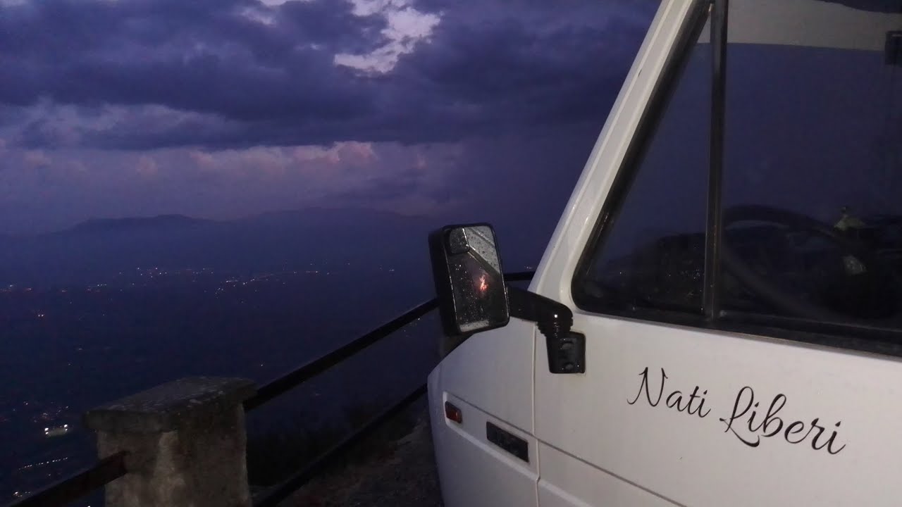 camperando monte scalambra 1400m un giro in solitaria