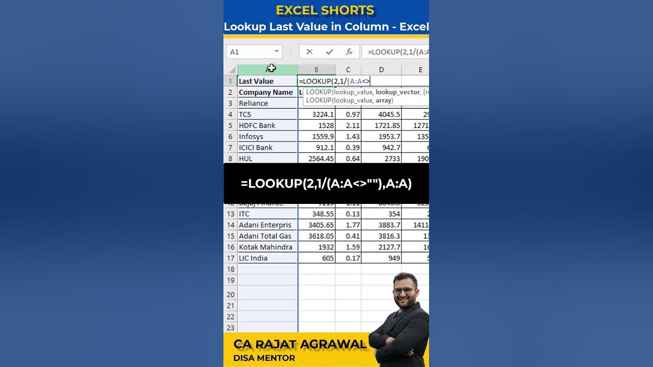 excel-81-return-last-cell-value-in-column-using-lookup-function