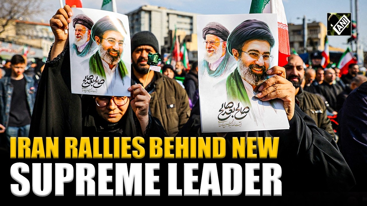 Watch! Iran celebrates appointment of Khamenei’s son Mojtaba as new supreme leader