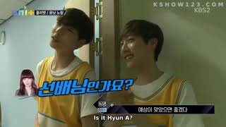 Ki Jung And Dongmyeong Fangirling Over Hyuna The Unit Epi 12