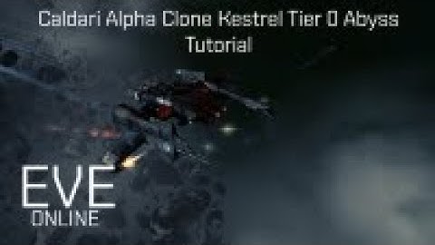 Caldari Alpha Clone Kestrel Abyss Fit 2022: EVE Online