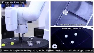Component sorting, Tablet Operation, Inspection of Circuit Board by Using Image Processing
