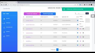 Clinic management Django application demo