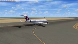 Qatar Executive Bombardier Global Express (FSX)