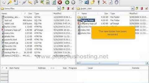 Managing your web site with Cute FTP