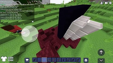 Building a working Nether Portal in Bloxd.io!!!