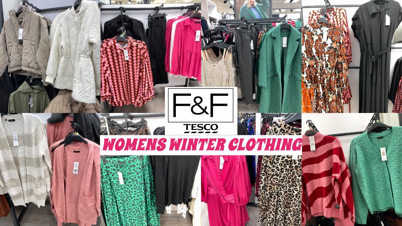 TESCO F&F WOMENS WINTER CLOTHING OCT 2022, F&F CLOTHING, TESCO EXTRA HAUL