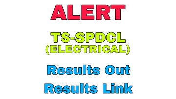 ALERT TS-SPDCL  Results Out || KVS TRICKS ||