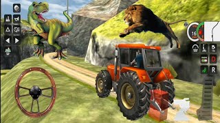 Real Tractor Trolly Offroad Cargo Simulator - Tractor Games - #87 Android Gameplay screenshot 4
