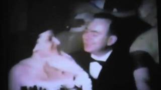 Family and couples at 1952 wedding