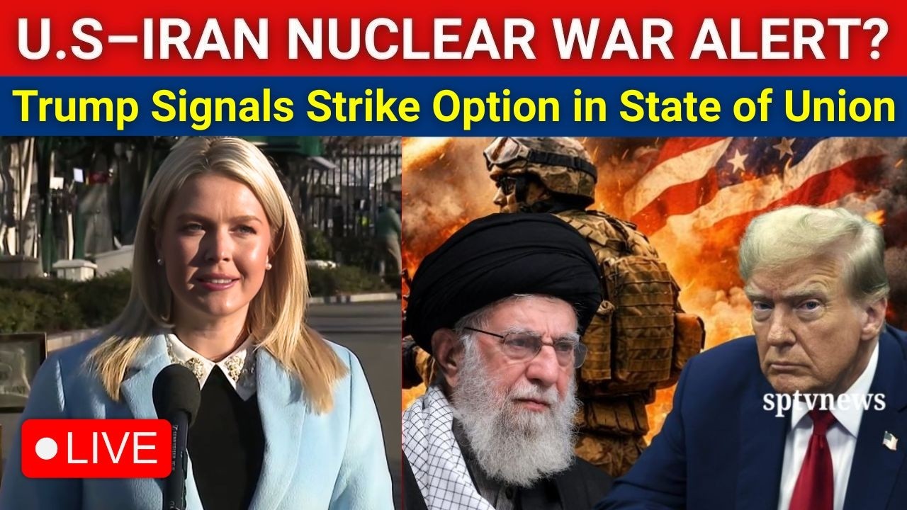 Karoline Leavitt LIVE: U.S Vs Iran War Next? WH Brief Signals Strike Option before Trump's Address!