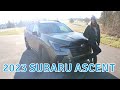 Is the 2023 subaru ascent a good family car