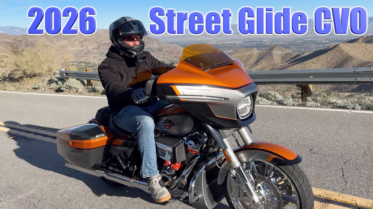 2026 Harley Davidson Street Glide CVO