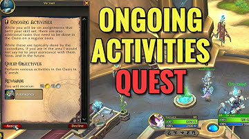 Ongoing Activities Quest (WoW TWW)