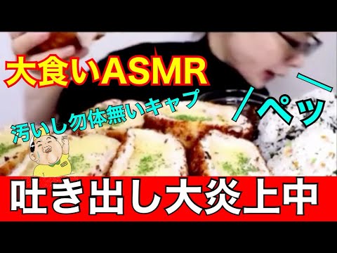 【KASUMI ASMR】吐き出す映像が編集ミスで映り込み炎上！モラルなし！