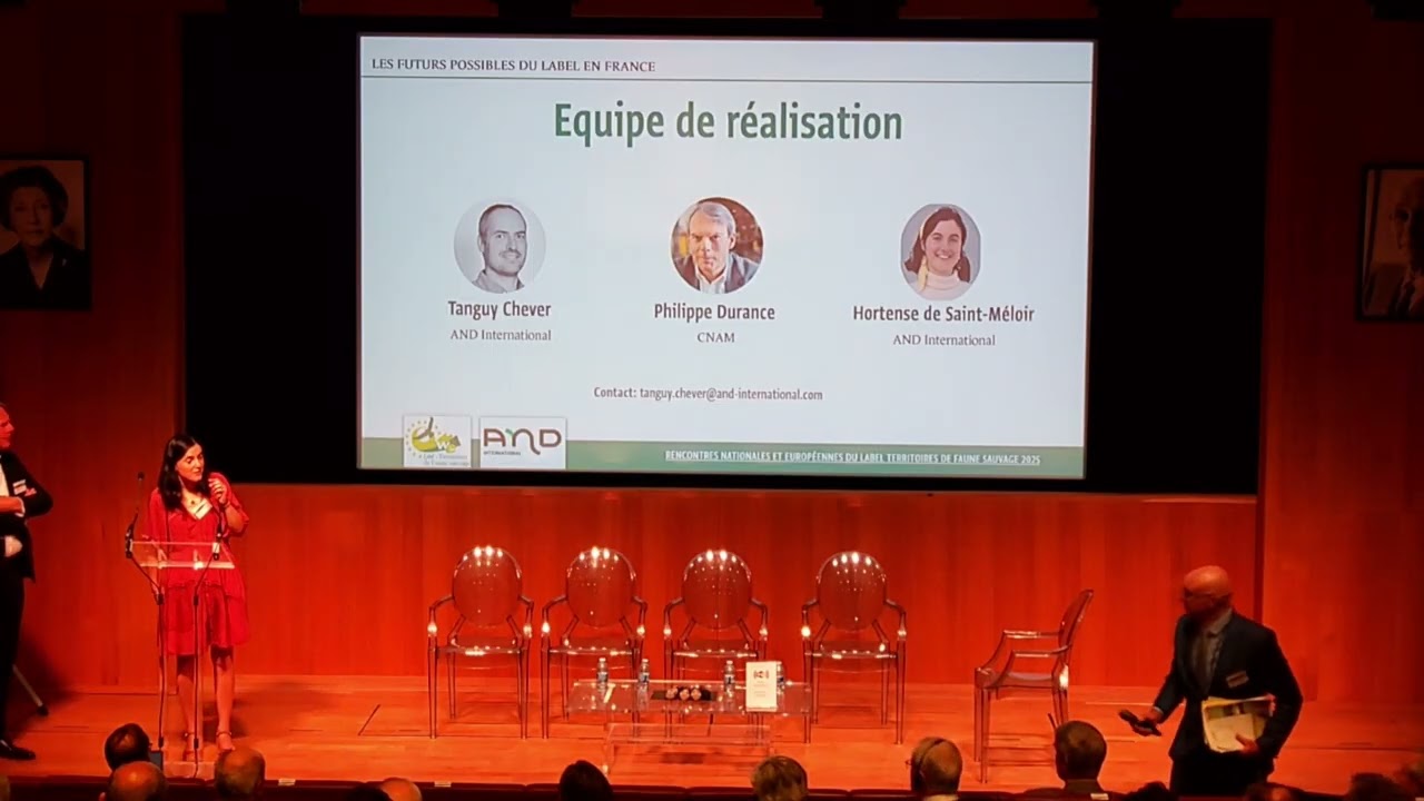 Les futurs du label |Rencontres nationales et européennes du label Territoires de faune sauvage 2025