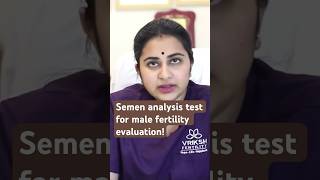Semen analysis - 1st test for MALE FERTILITY EVALUATION by Dr. Sneha Shetty #fertility #doctor