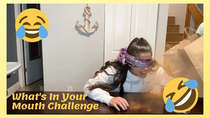 What's In Your Mouth Challenge!!!!!!!...