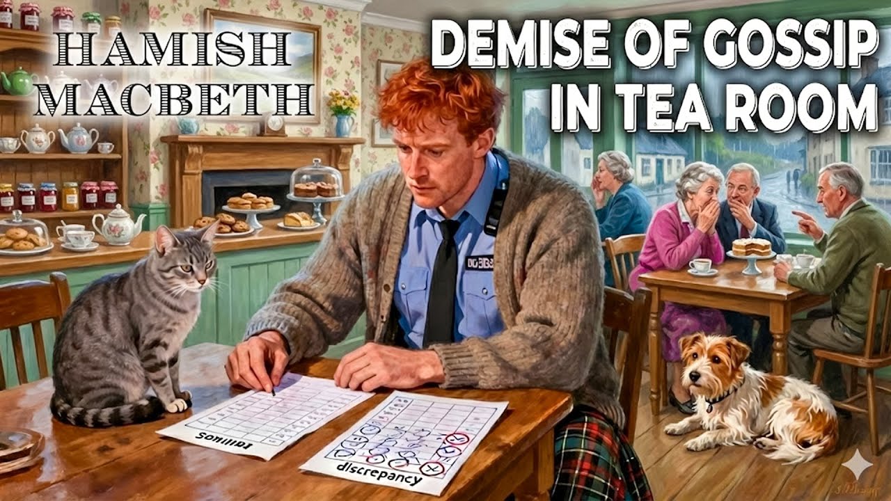The Demise of a Gossip in the Tea Room | A Hamish Macbeth Mystery