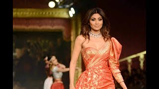 Shilpa Shetty Walks For Monisha Jaising | India Couture Week 2017