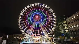 Essen Weihnachtsmarkt 2023; Lichter Show "Riesenrad Wilhelm" thumbnail