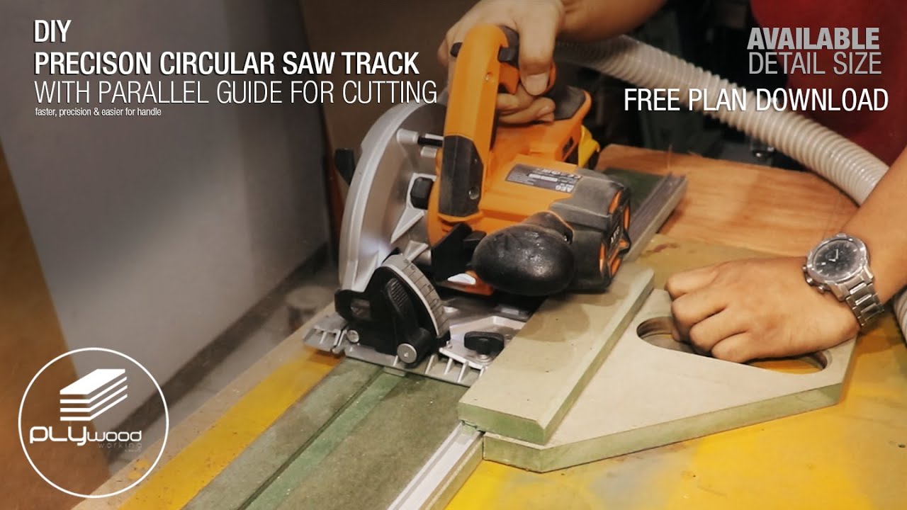 Track saw. Circular saw Guide. DIY circular saw Guide. DIY circular saw Crosscut and Router Jig. Make a circular saw Sliding Guide.