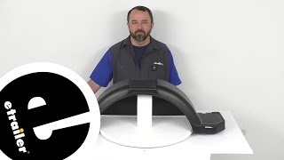 Review of CE Smith Trailer Fenders - Black Plastic Single Axle Trailer Fender Qty 1 - CE19503