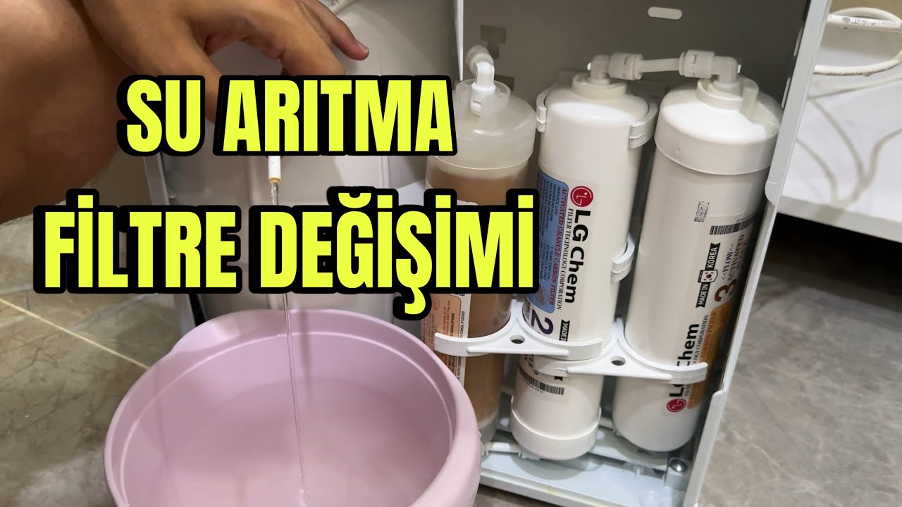 KAPALI KASA SU ARITMA CİHAZI FİLTRE DEĞİŞİMİ - AYRINTILI ANLATIM 2024