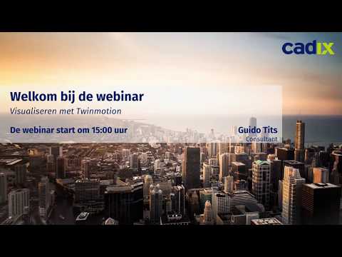 Webinar Visualiseren met Twinmotion | Cadix