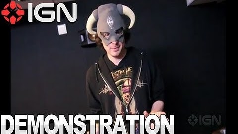 Skyrim - Kinect Demonstration