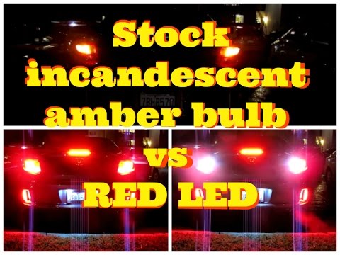 Are Front Turn Signal Lamps Red