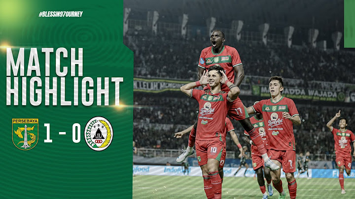 MATCH HIGHLIGHT | PERSEBAYA 1 - 0 PSS SLEMAN | BRI LIGA 1