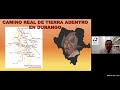 CAMINO REAL DE TIERRA ADENTRO - DIPLOMADO DE HISTORIA