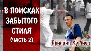 В ПОИСКАХ ЗАБЫТОГО СТИЛЯ (ЧАСТЬ 2): Принцип Ку Лиен. Сенчуков Ю.Ю.