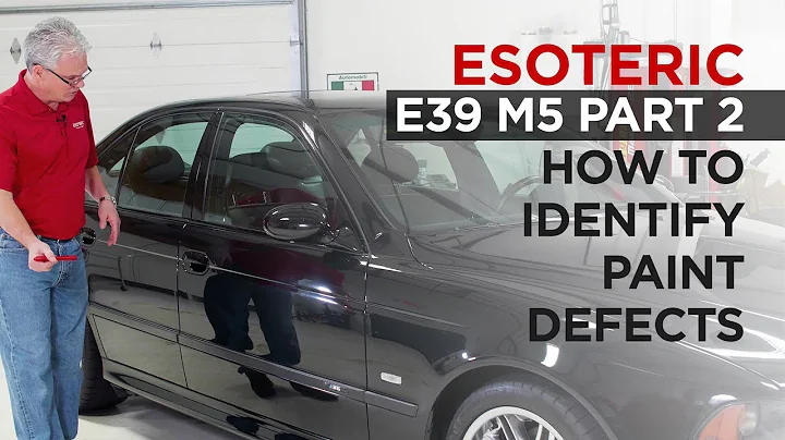 How to identify paint defects - E39 Restoration Detail - Part 2