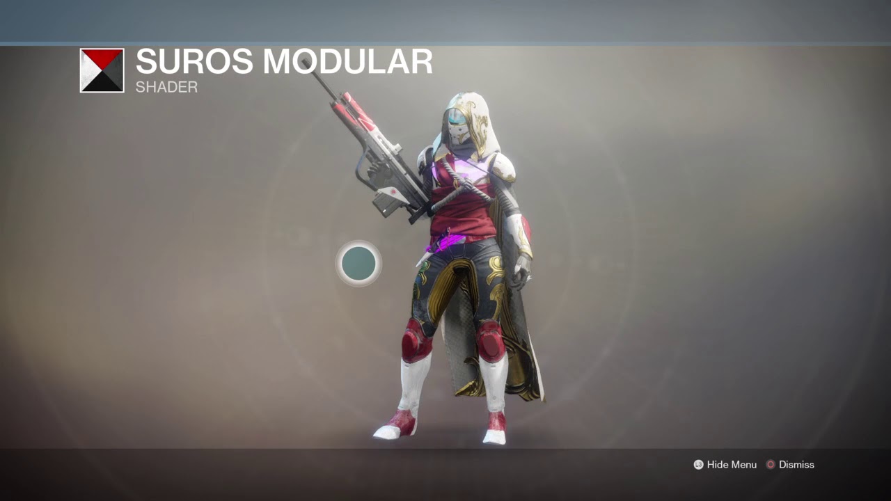 My 391 Hunter With Solstice Gear Shaders And Armor Mods