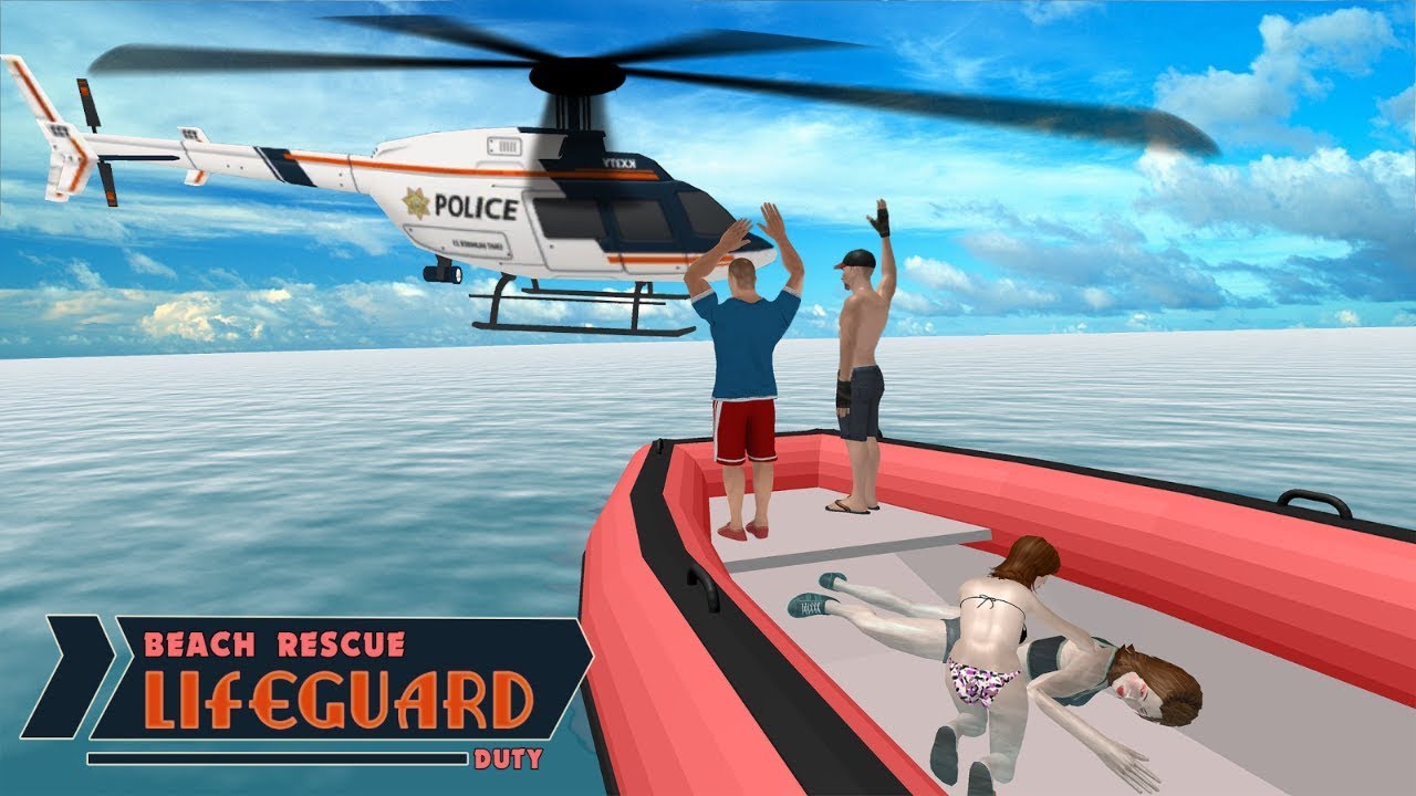 Lifeguard Beach Rescue Duty: Boat Rescue Team Android Gameplay