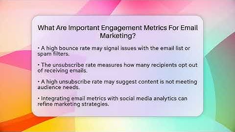 What Are Important Engagement Metrics For Email Marketing? - Everyday-Networking