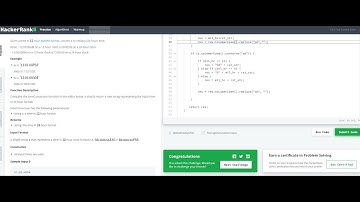 Time Conversion # HackerRank